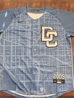 Washington Nationals City Connect Jersey Dylan Crews Adult Medium NWT